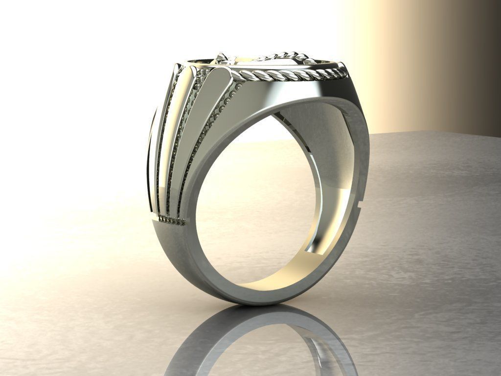 Ring Anchor 3D print model_6