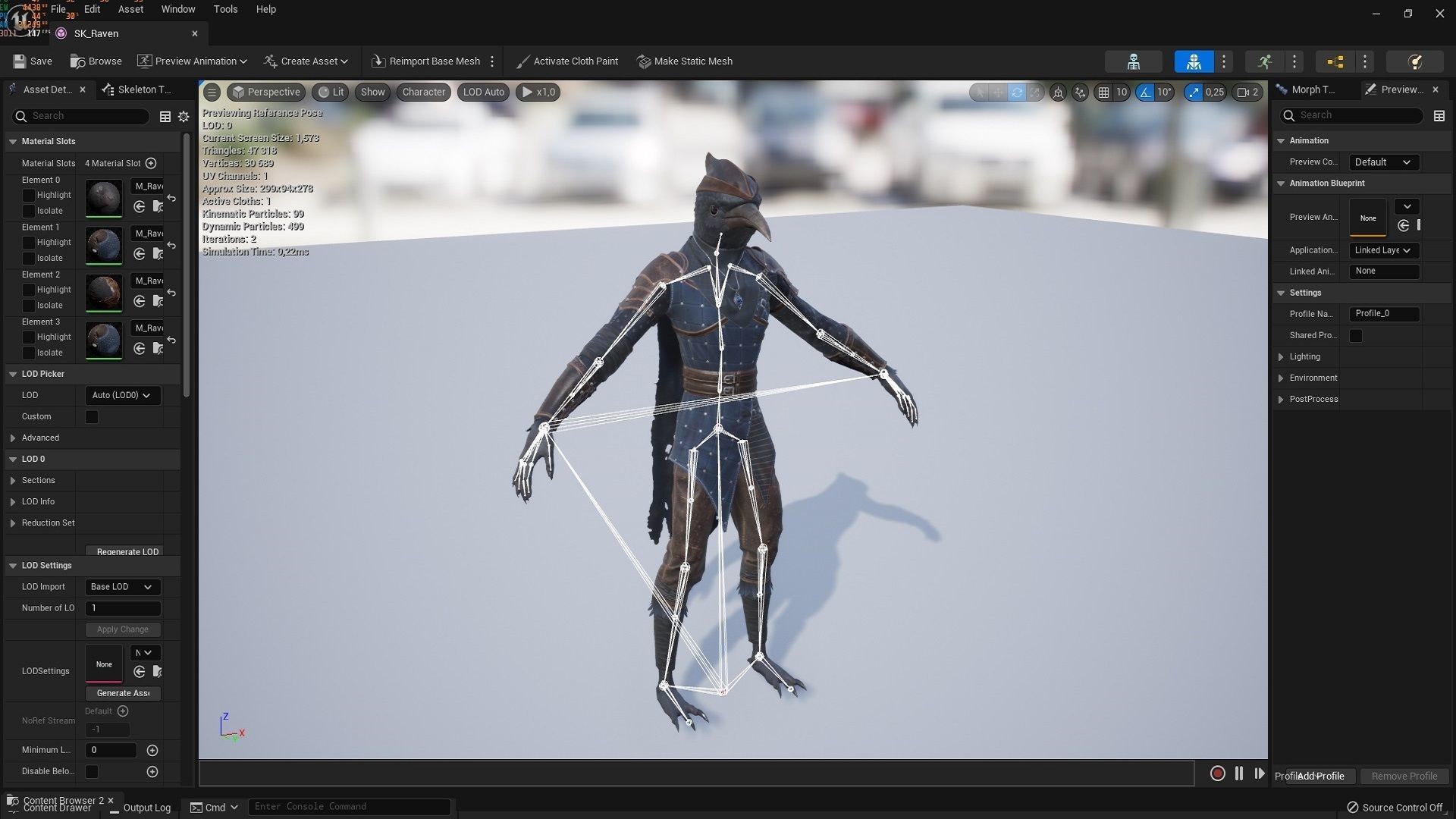 Raven - Modular Character Low-poly 3D model_11