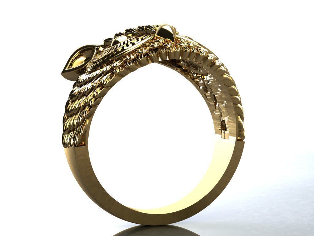 Ring Owl 3D print model_7