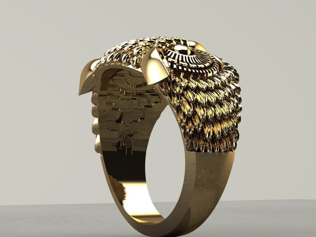 Ring Owl 3D print model_6