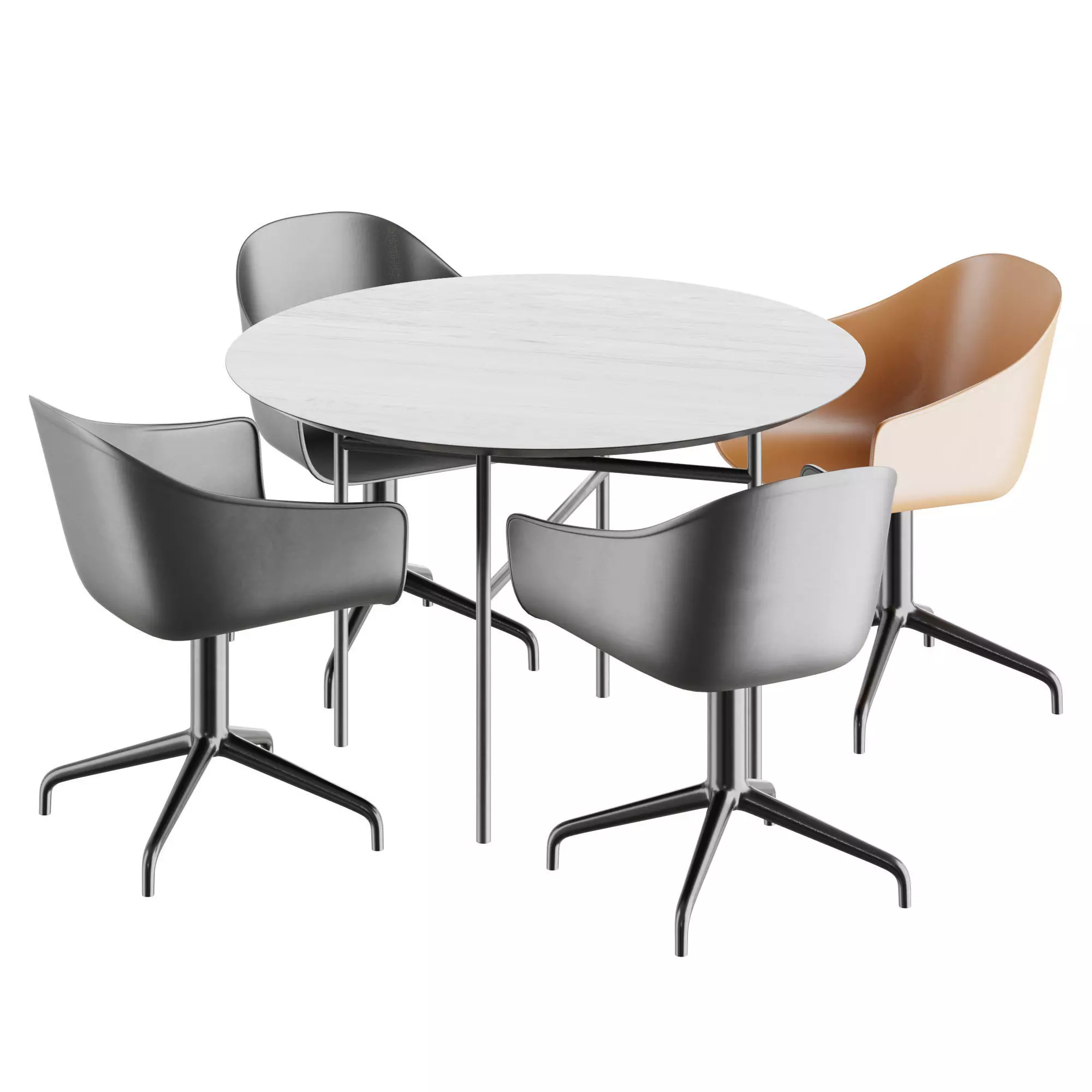 Snaregade Dining Table 3D model_0