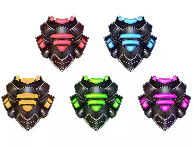 a Set of Shield Weapons