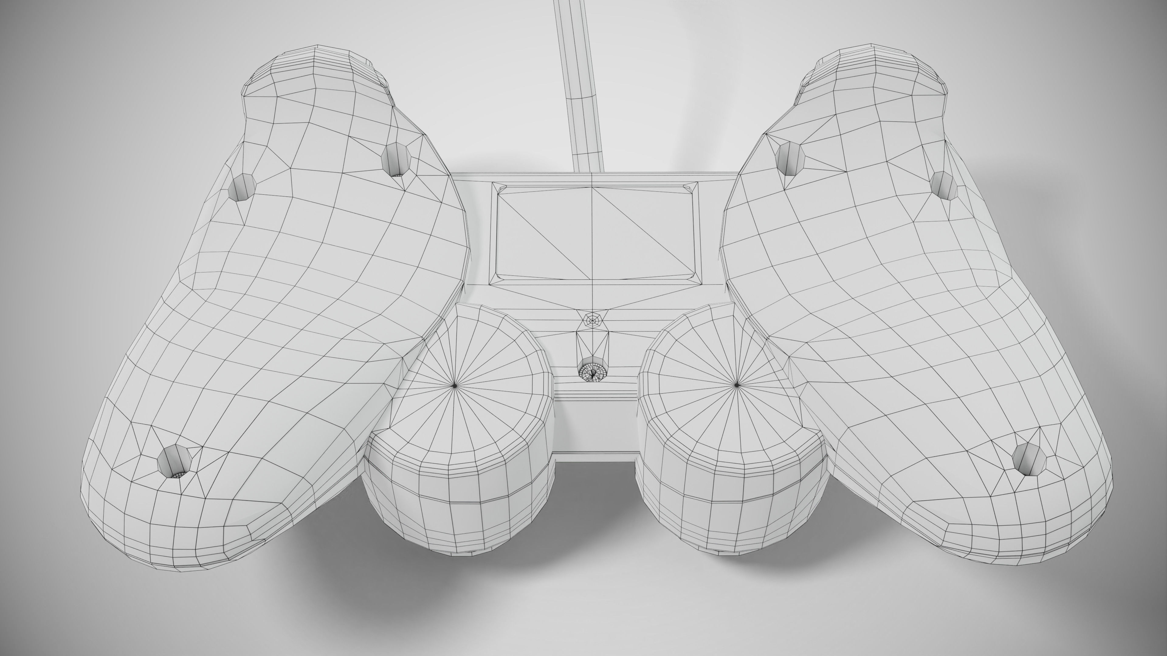 Sony PlayStation PS1 SCPH-1002 Low-poly 3D model_39