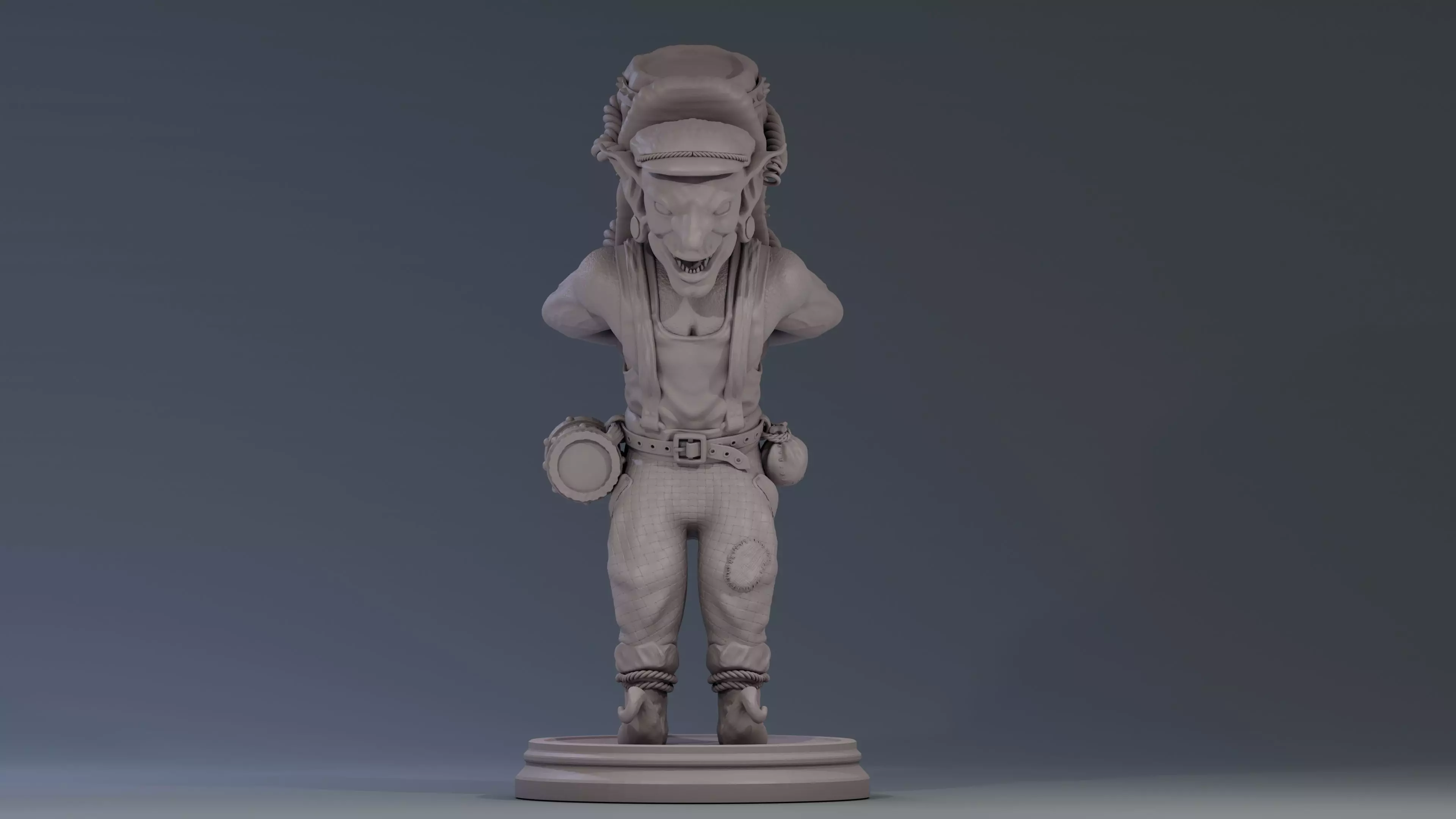 Goblin smuggler 3d print ready 3D print model