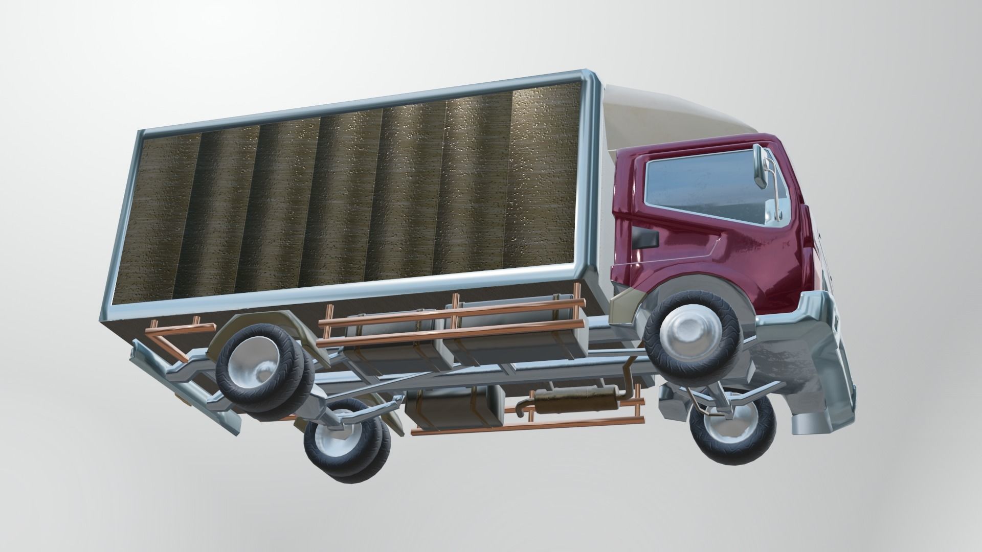 32 Model Means of transport Pack 3d LowPoly 3D Model Collection_29