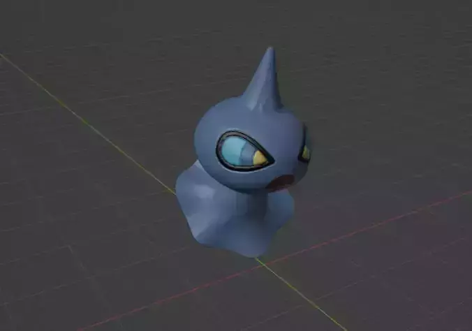 Shuppet pokemon 3D print model 3D print model