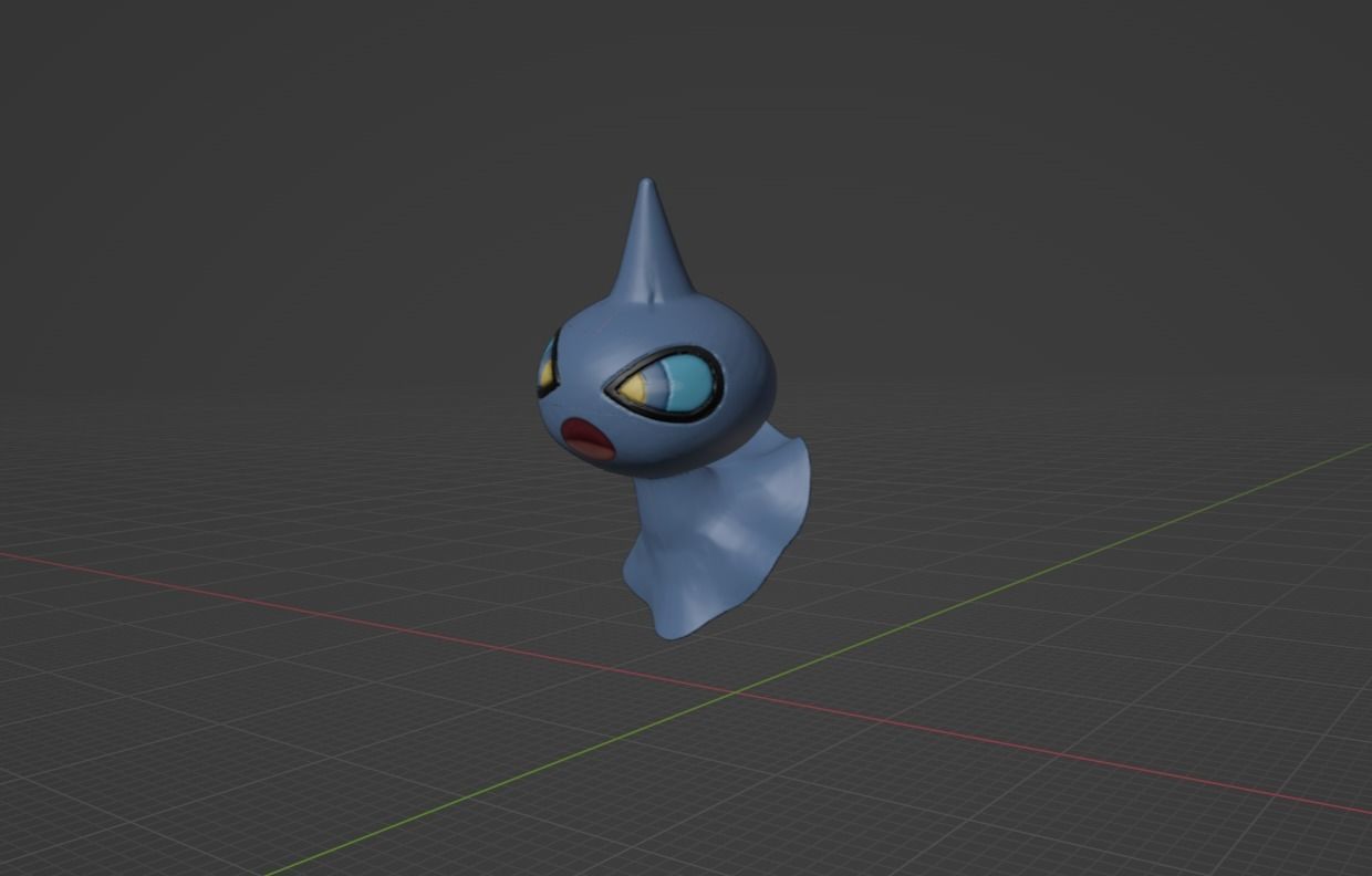Shuppet pokemon 3D print model 3D print model_1