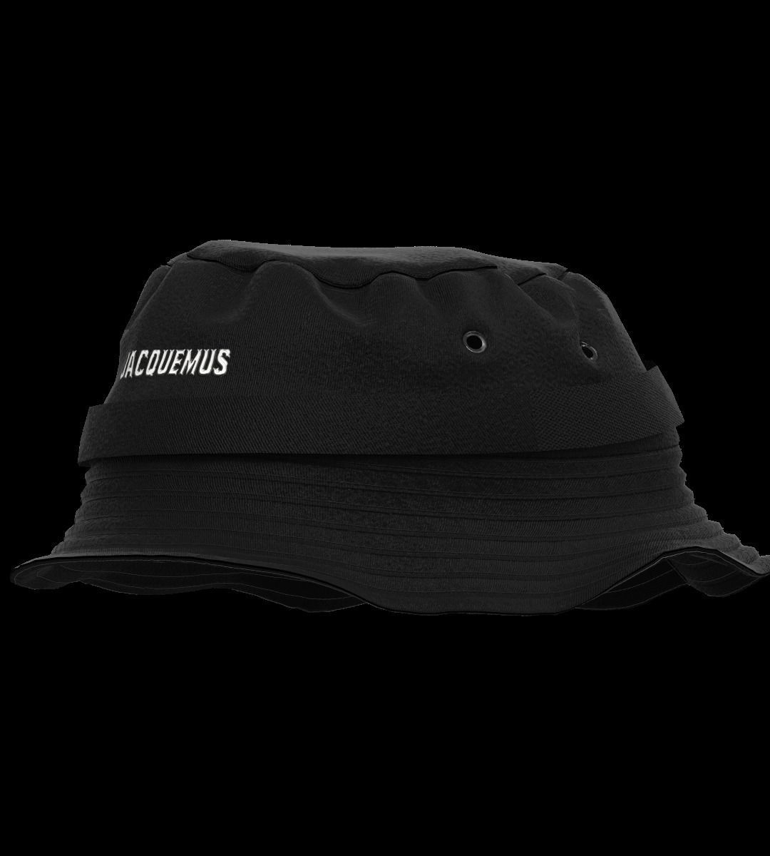 Bucket hats by Prada and Jacquemus made with Clo3D 3D model_9