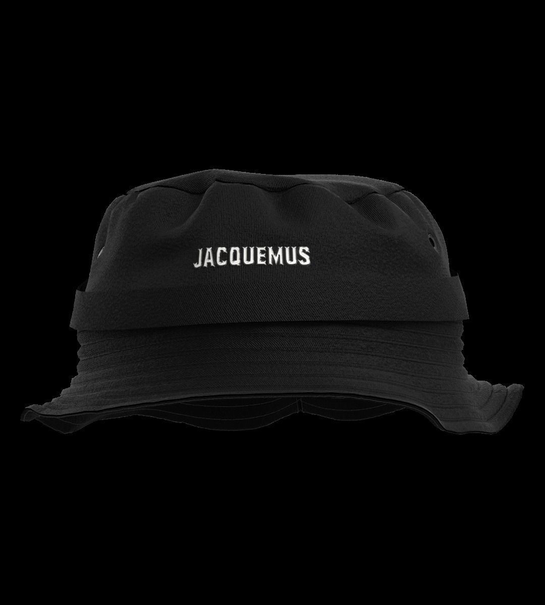 Bucket hats by Prada and Jacquemus made with Clo3D 3D model_5