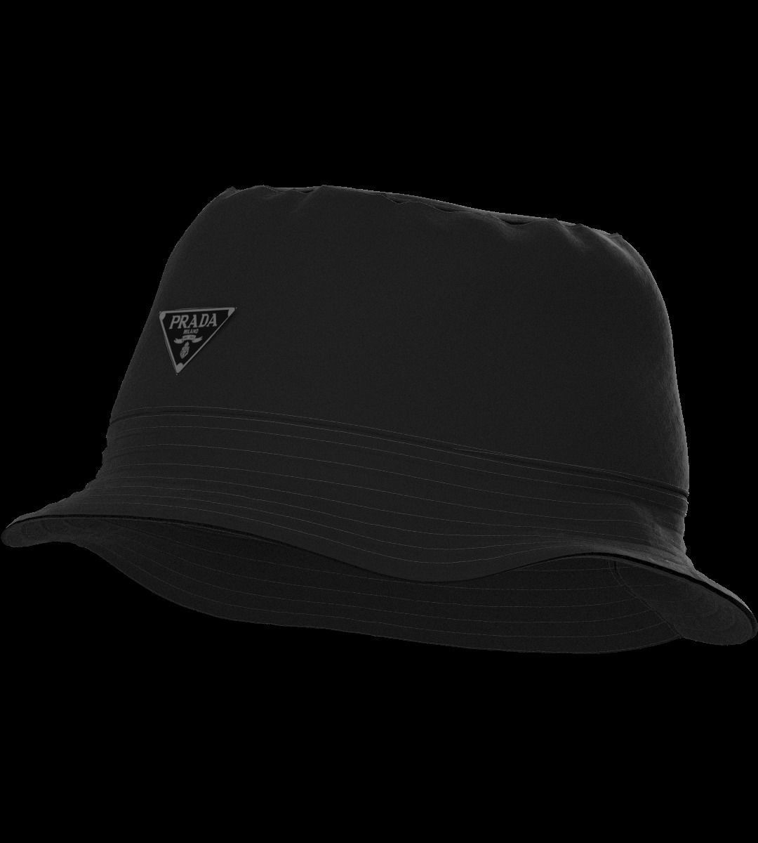 Bucket hats by Prada and Jacquemus made with Clo3D 3D model_10