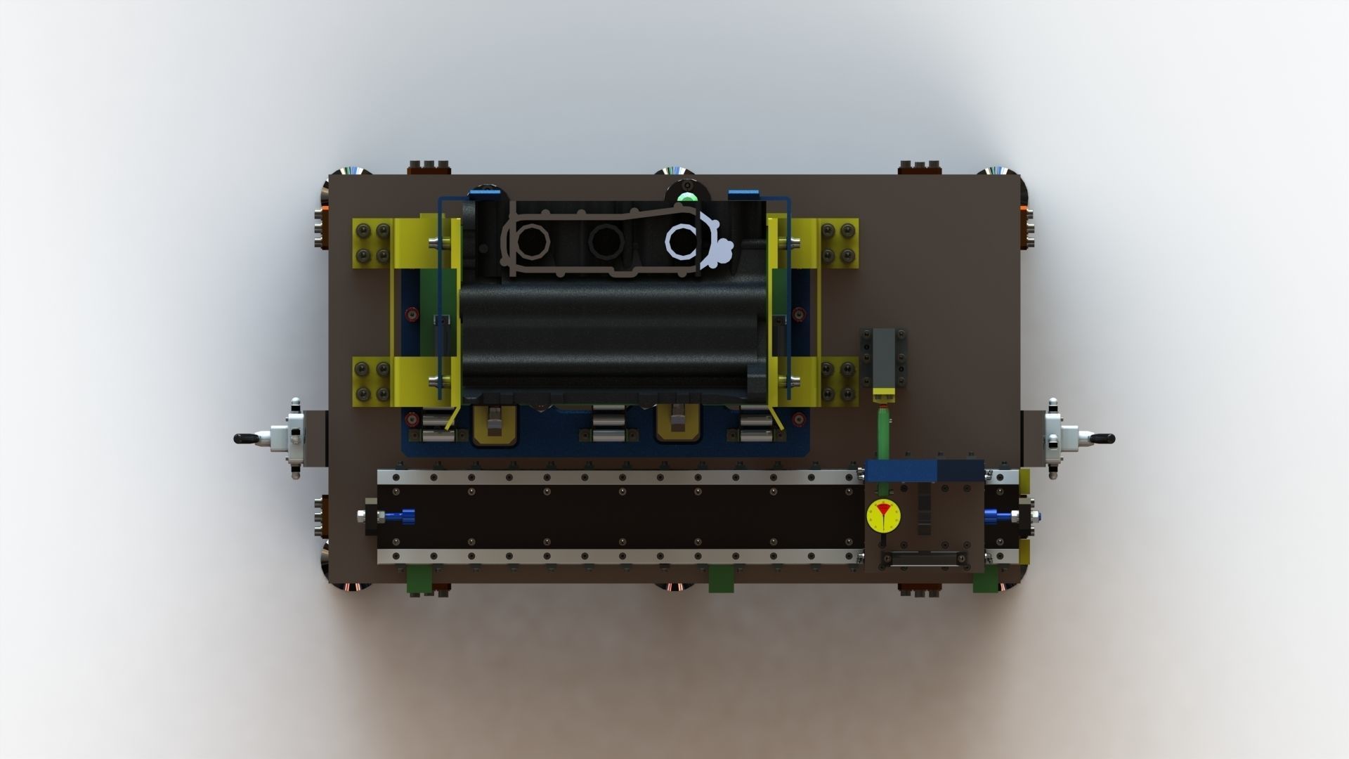 Position Checking Gauge for Cylinder Block 3D model_2