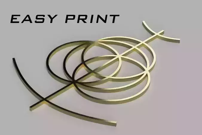 Elden ring logo easy printable 