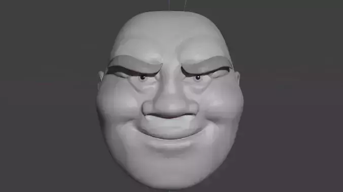 Maui head from Moana 