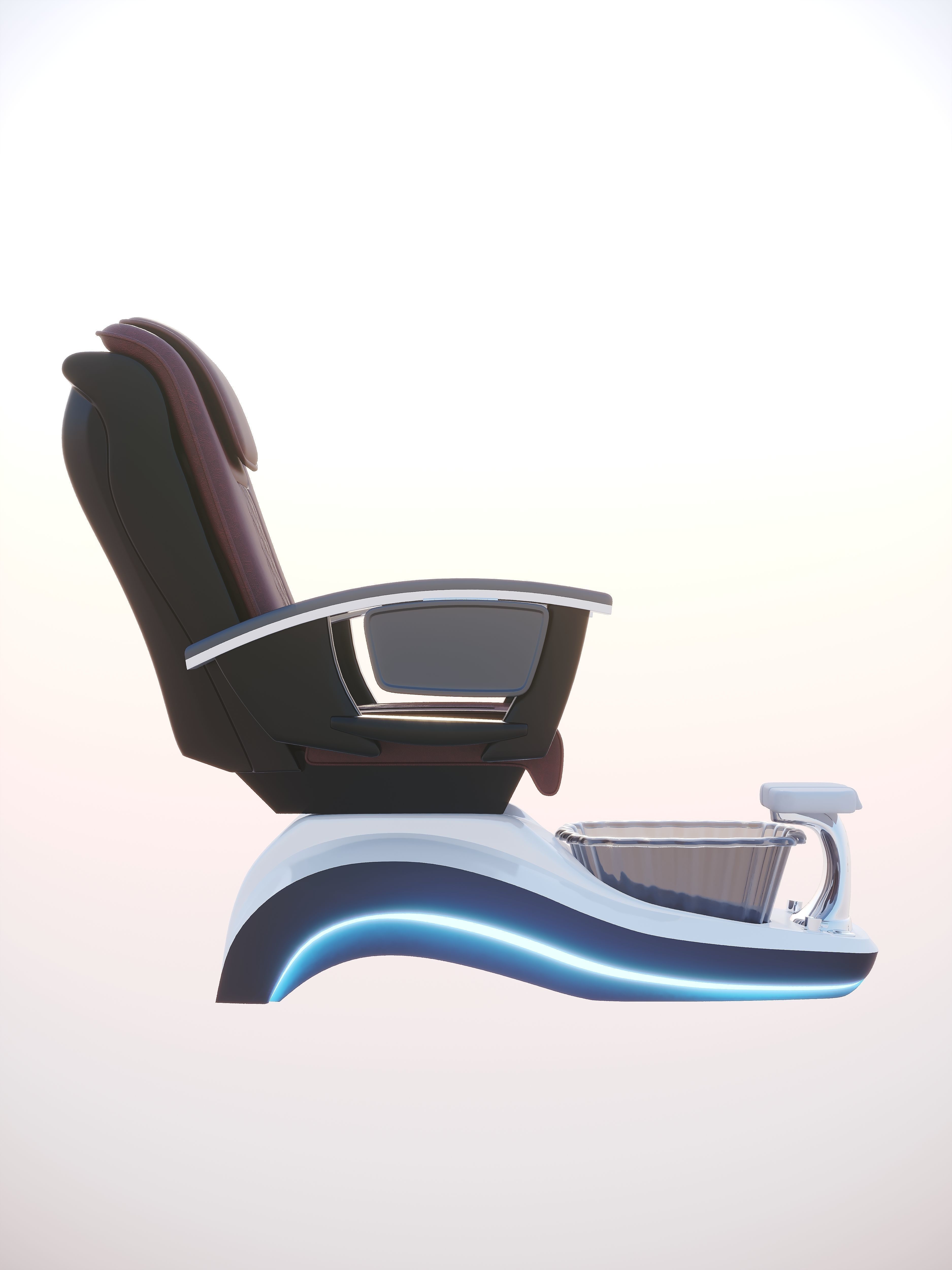 Pedicure chair - Future spa 3D model_2