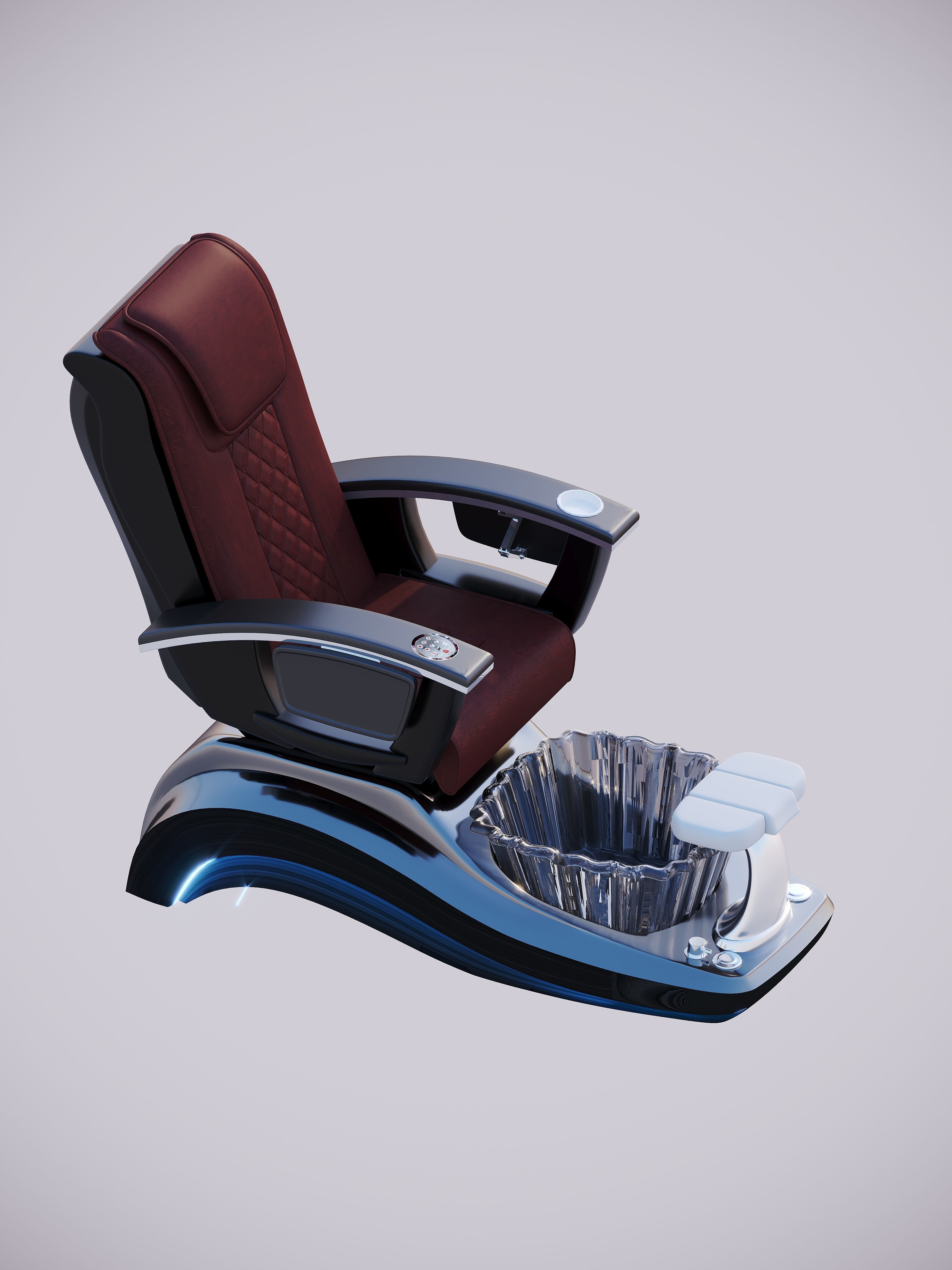 Pedicure chair - Future spa 3D model_4