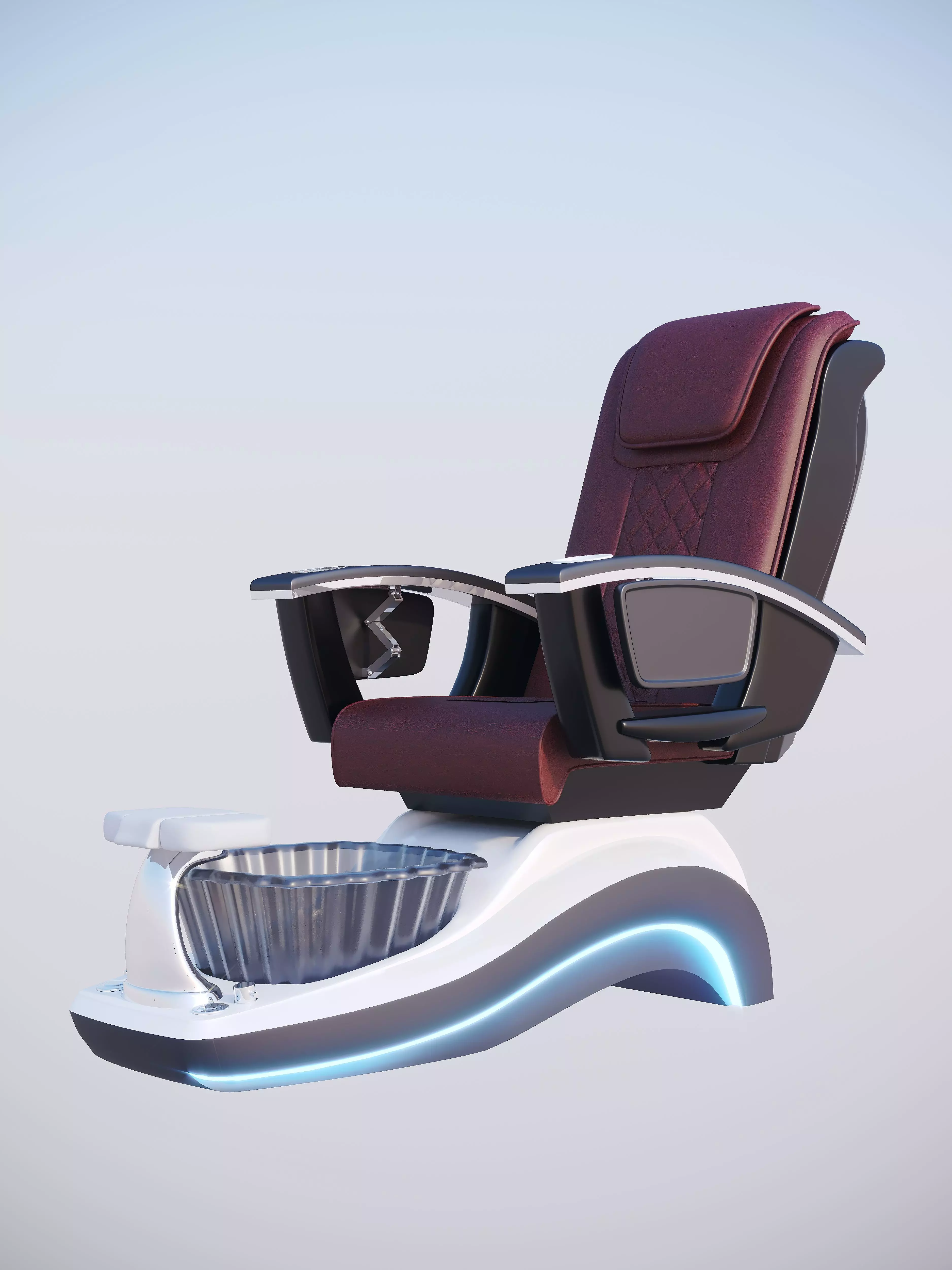 Pedicure chair - Future spa 3D model_0