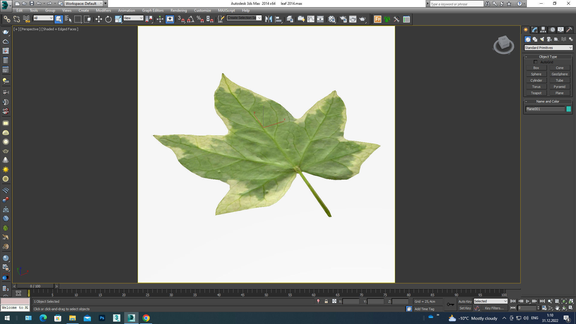 leaf 3d model maple 3D model_5