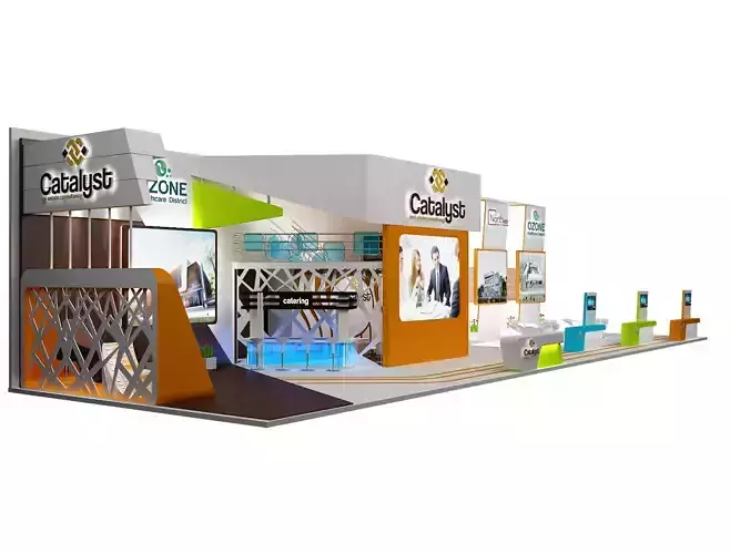 Booth Exhibition Stand a329