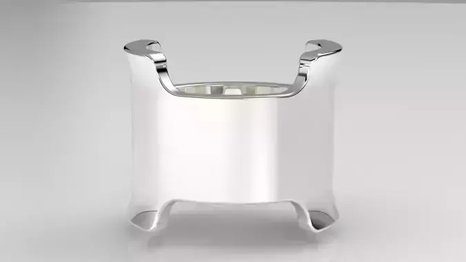 Minimal Design Ring Hermes Style 3D print model