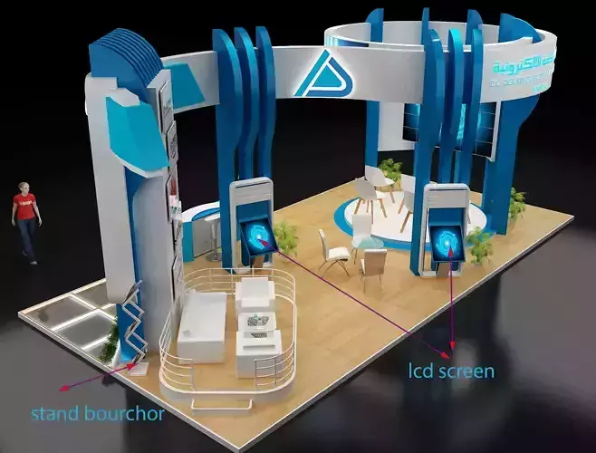 Booth Exhibition Stand a306