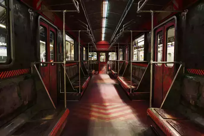 Subway Car Interior