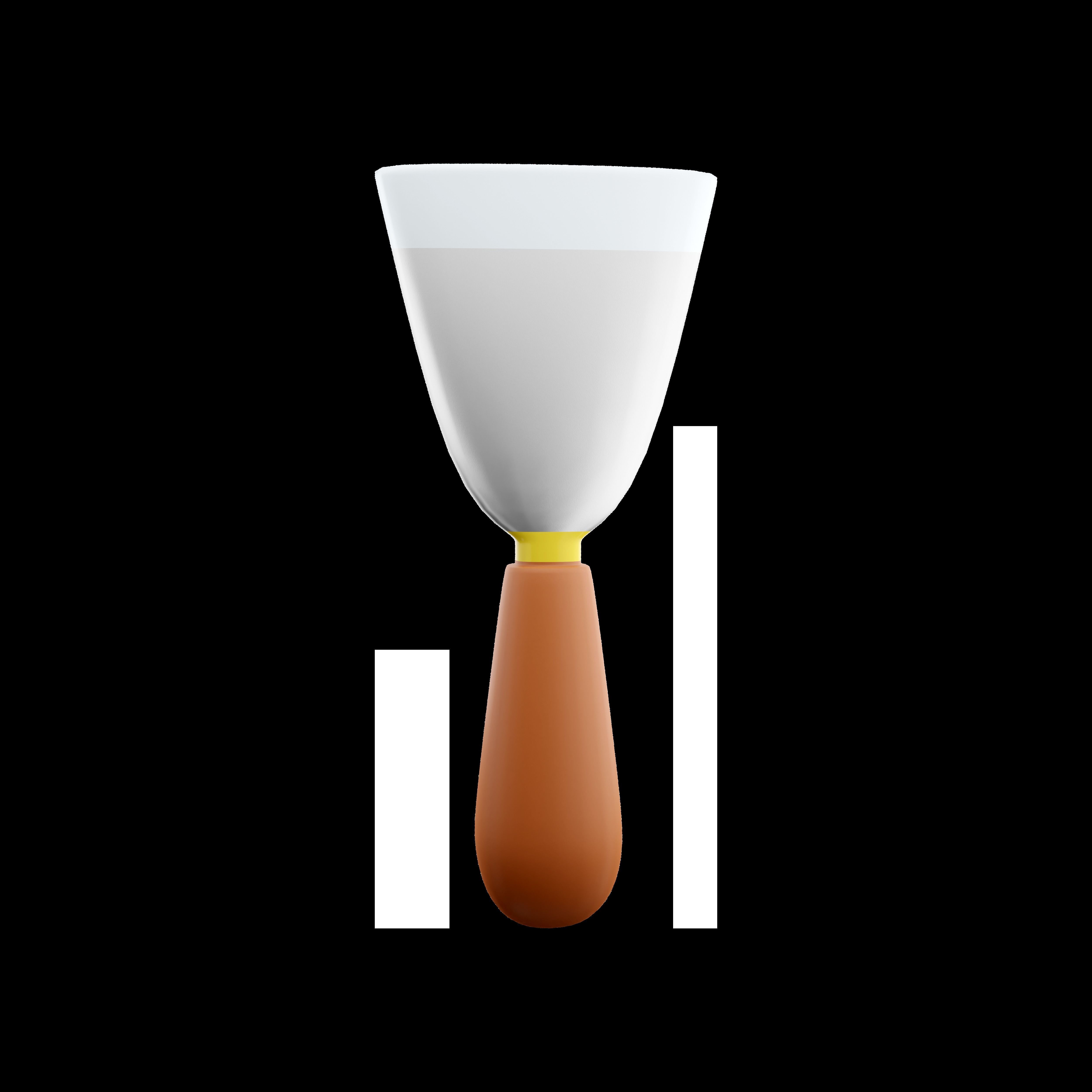 Scraper cartoon icon 3D model_6