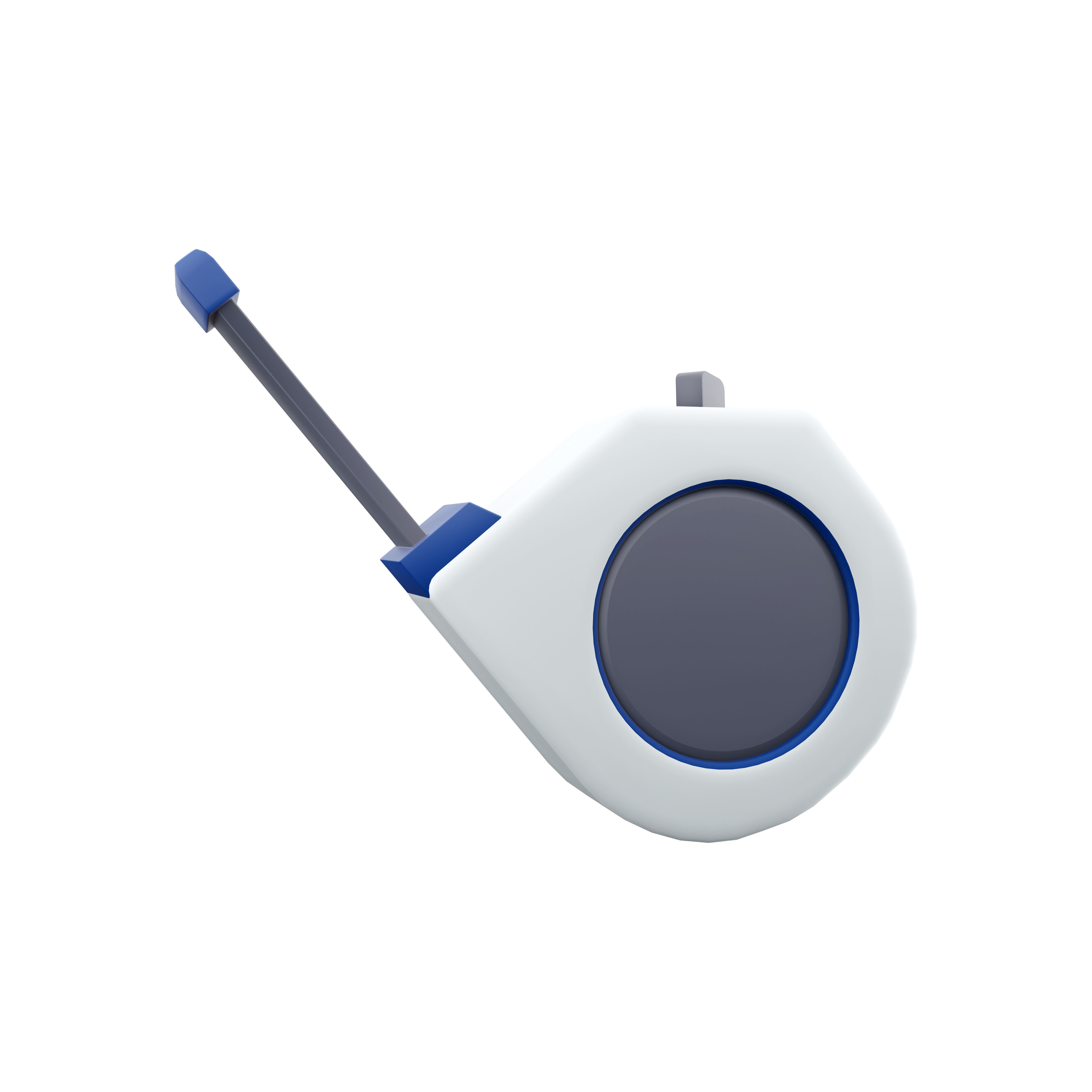 3d tape measure cartoon icon 3D model_3