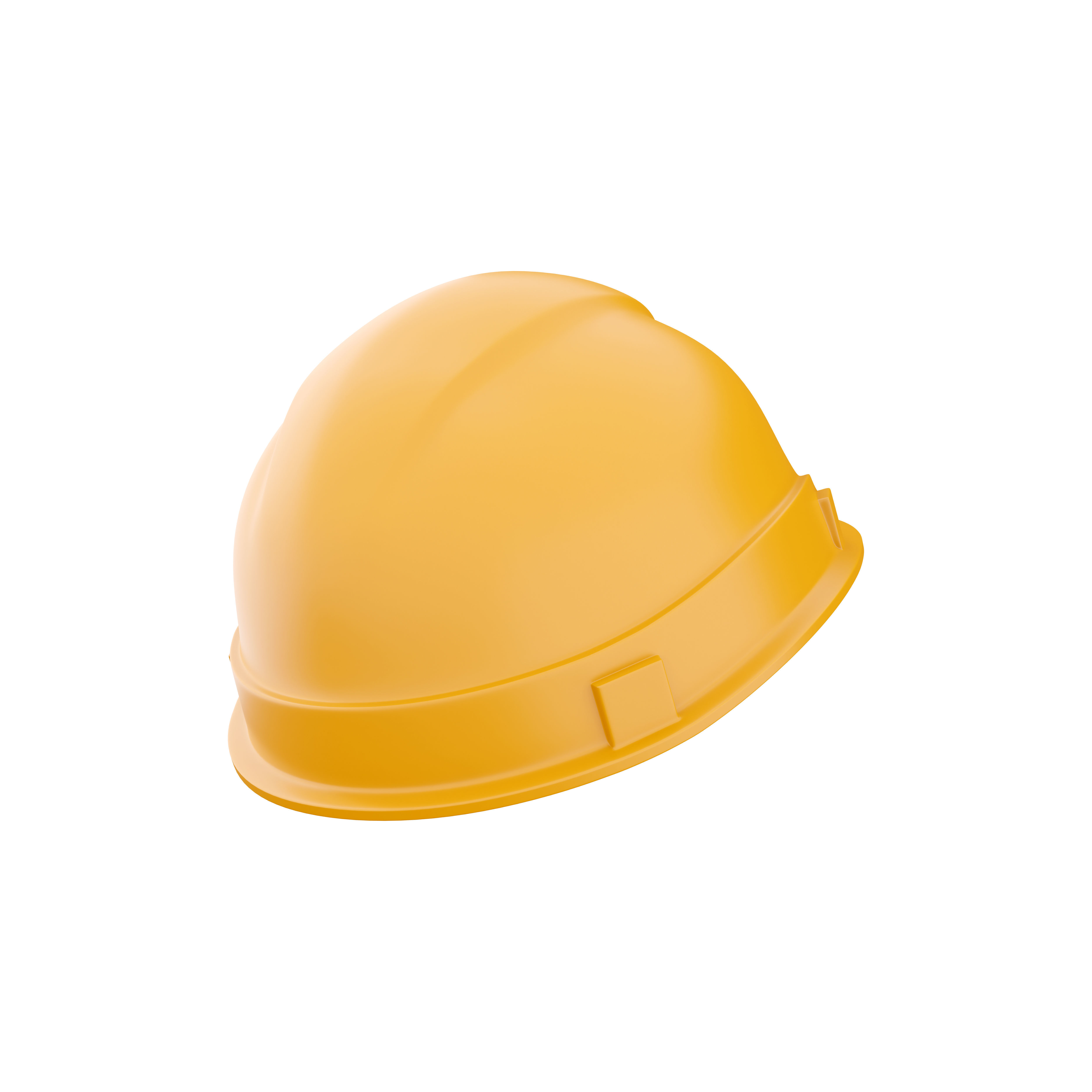  hard hat cartoon icon 3D model_3