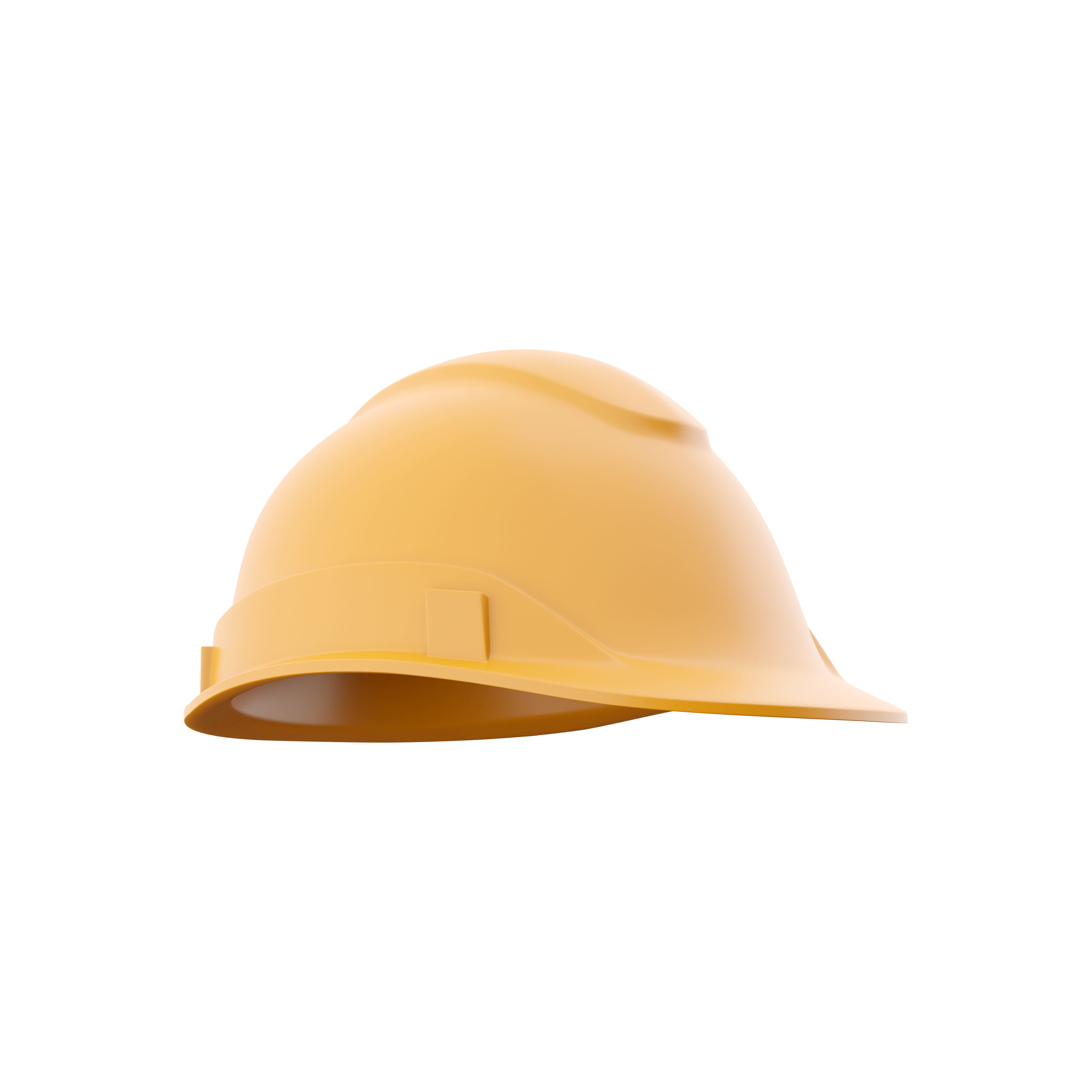  hard hat cartoon icon 3D model_4