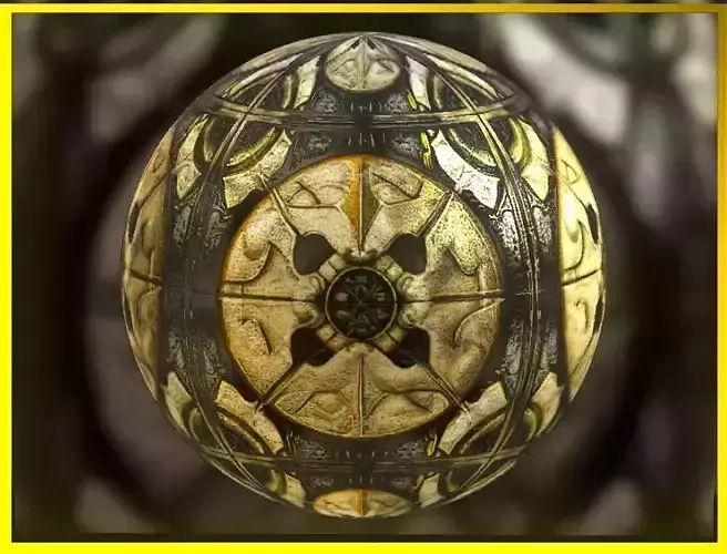 PBR Medieval Seamless Realistic Material SBSAR 4k Texture 49