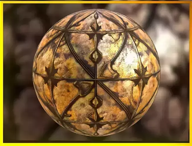 PBR Medieval Seamless Realistic Material SBSAR 4k Texture 45