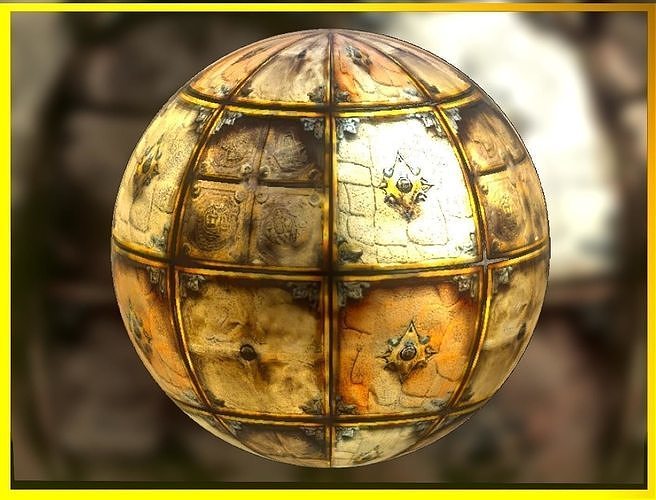 PBR Medieval Seamless Realistic Material SBSAR 4k Texture 38 Texture
