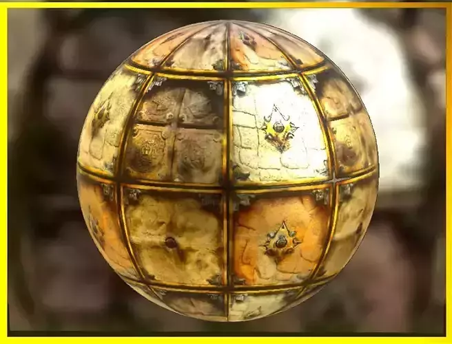 PBR Medieval Seamless Realistic Material SBSAR 4k Texture 38