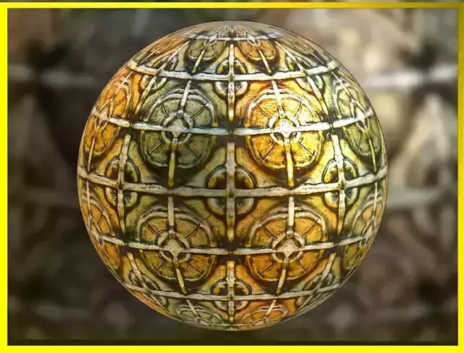 PBR Medieval Seamless Realistic Material SBSAR 4k Texture 34