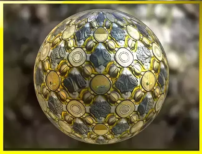 PBR Medieval Seamless Realistic Material SBSAR 4k Texture 29