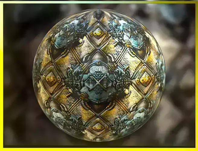 PBR Medieval Seamless Realistic Material SBSAR 4k Texture 23