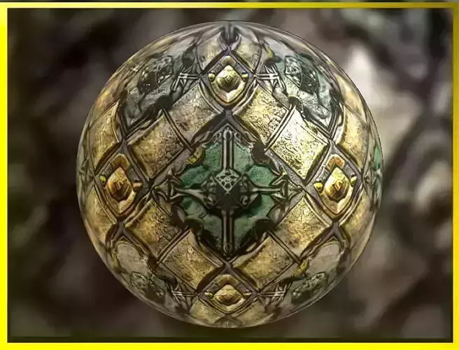 PBR Medieval Seamless Realistic Material SBSAR 4k Texture 22