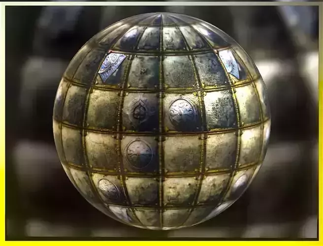 PBR Medieval Seamless Realistic Material SBSAR 4k Texture 20