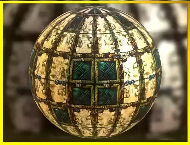 PBR Medieval Seamless Realistic Material SBSAR 4k Texture 18