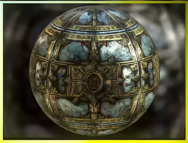 PBR Medieval Seamless Realistic Material SBSAR 4k Texture 14