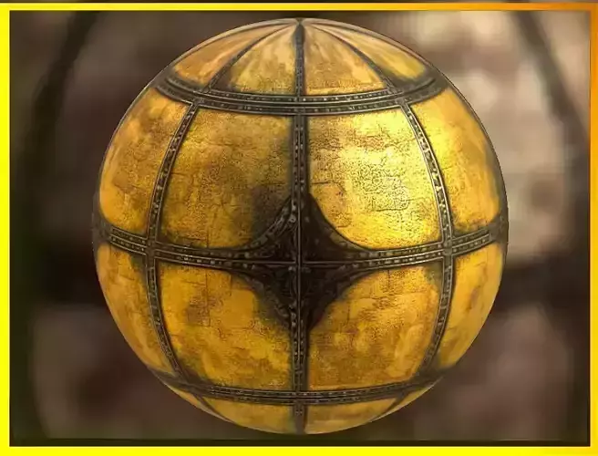 PBR Medieval Seamless Realistic Material SBSAR 4k Texture 13