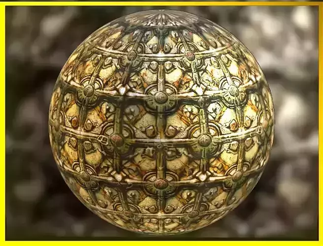 PBR Medieval Seamless Realistic Material SBSAR 4k Texture 10