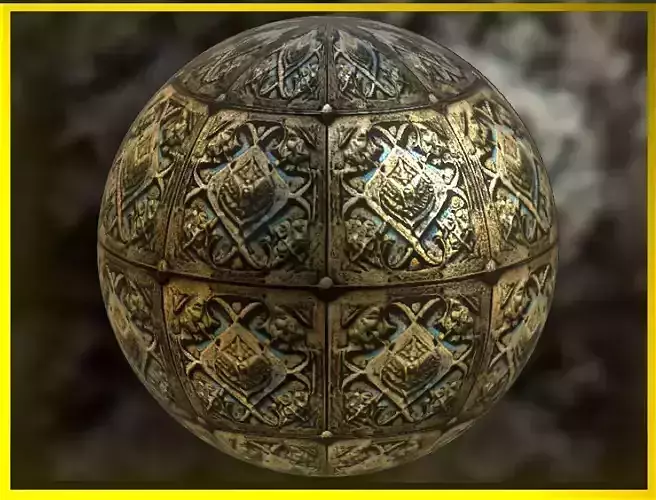 PBR Medieval Seamless Realistic Material SBSAR 4k Texture 08
