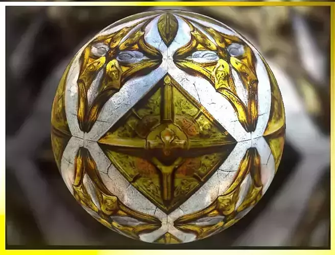 PBR Medieval Seamless Realistic Material SBSAR 4k Texture 03