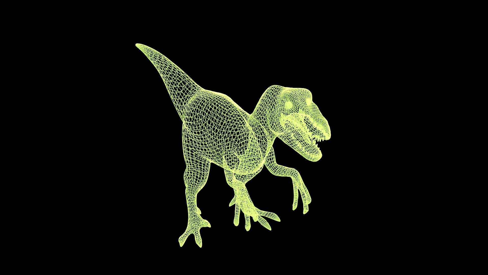 24 Dinosaur Models pack Low-Poly 3D model 3D Model Collection_30