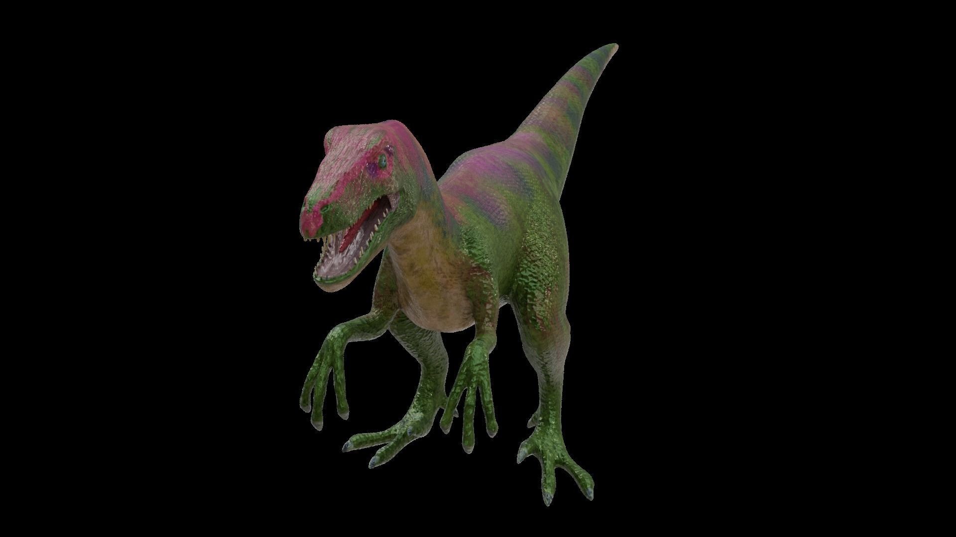 24 Dinosaur Models pack Low-Poly 3D model 3D Model Collection_63