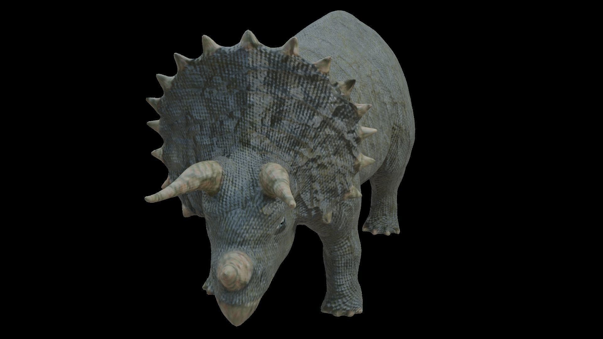 24 Dinosaur Models pack Low-Poly 3D model 3D Model Collection_75