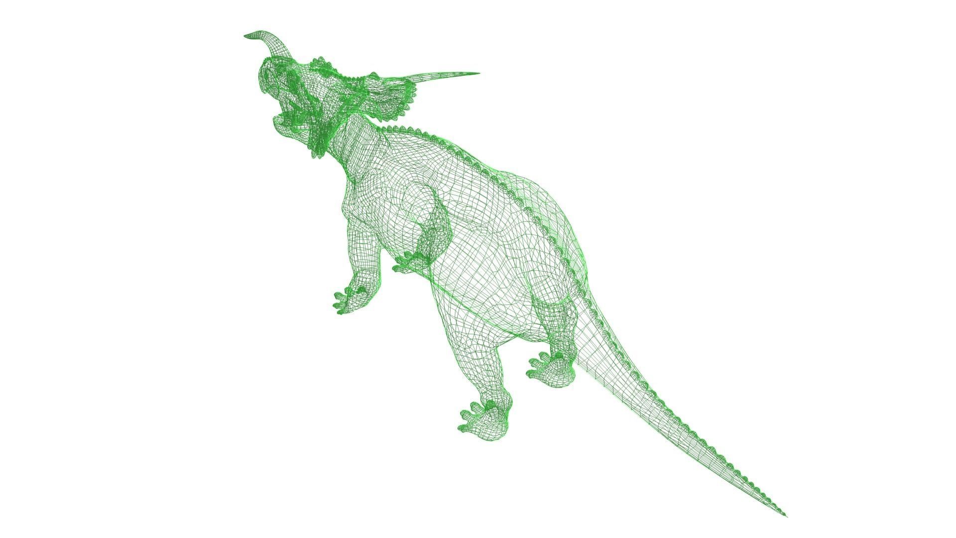 24 Dinosaur Models pack Low-Poly 3D model 3D Model Collection_32