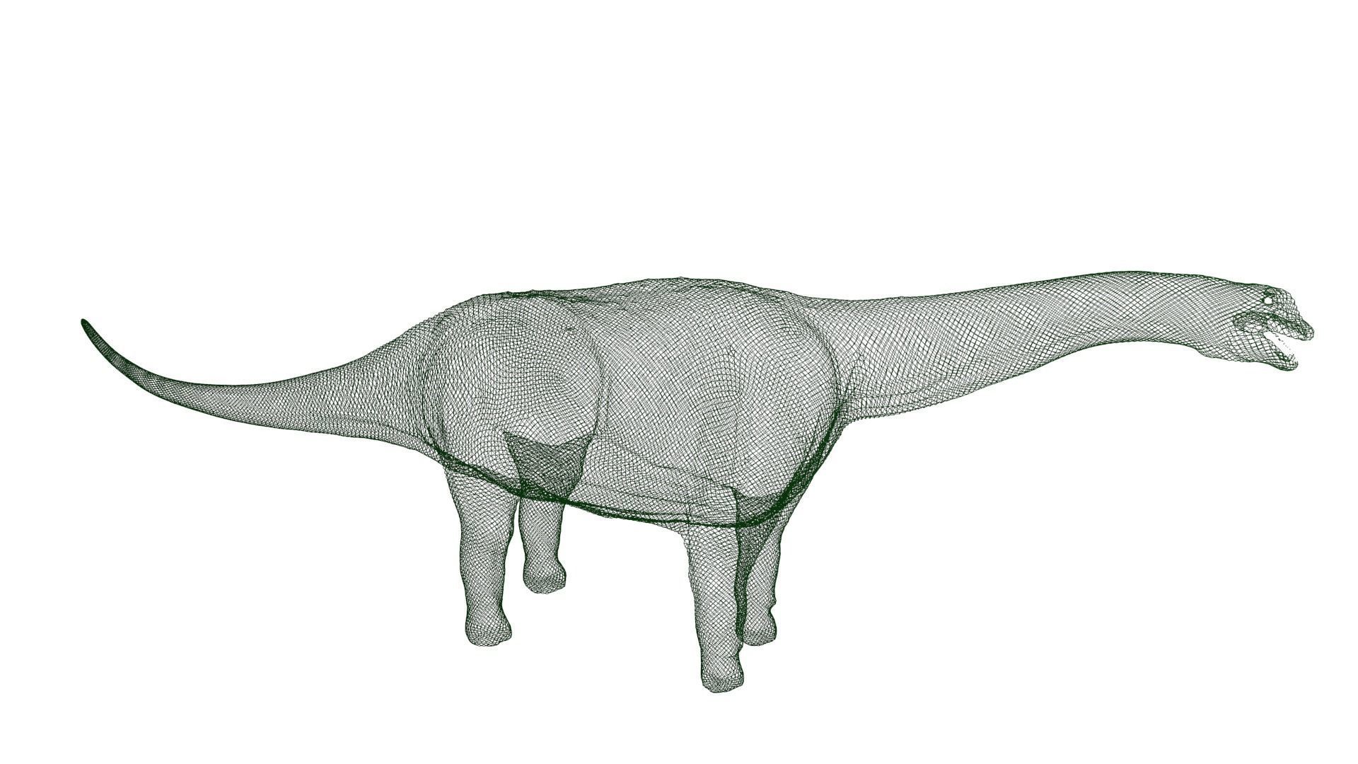 24 Dinosaur Models pack Low-Poly 3D model 3D Model Collection_29