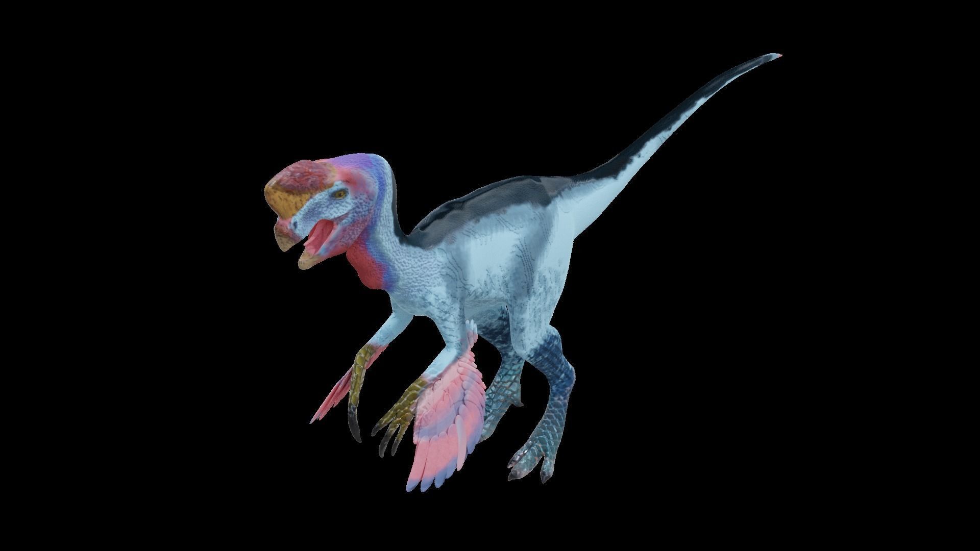 24 Dinosaur Models pack Low-Poly 3D model 3D Model Collection_68